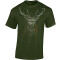 T-shirt Cerf army green homme/femme - miniature