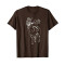 T-shirt Cerf marron homme/femme - miniature