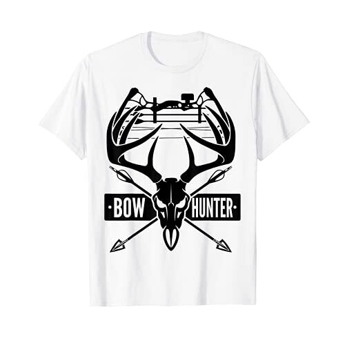 T-shirt Cerf blanc homme/femme