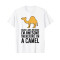 T-shirt Chameau blanc homme/femme - miniature