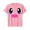 T-shirt Cochon rose homme/femme - miniature