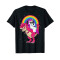 T-shirt T-rex, T-rex, Tyrannosaure - Dinosaure - noir fille/garçon - miniature