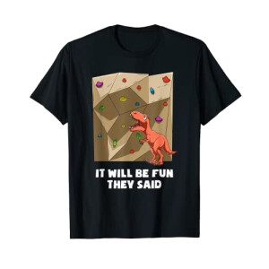 T-shirt Dinosaure noir homme/femme