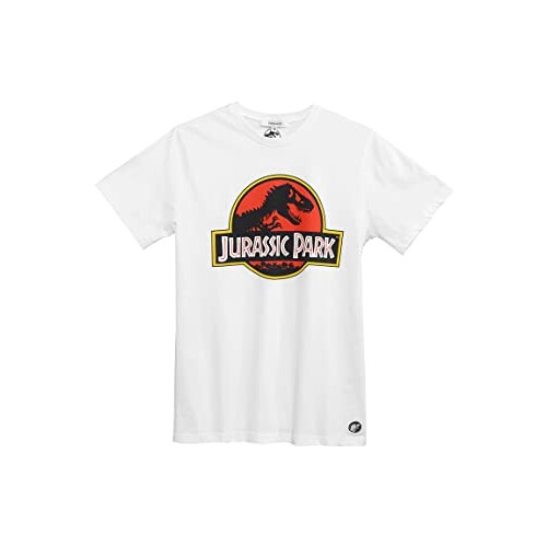 T-shirt T-rex - Dinosaure - blanc. homme