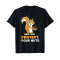 T-shirt Écureuil noir homme/femme - miniature