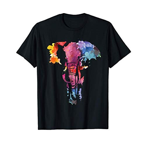 T-shirt Éléphant rose homme/femme