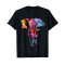 T-shirt Éléphant rose homme/femme - miniature