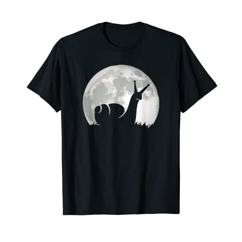 T-shirt Escargot noir homme/femme