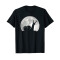 T-shirt Escargot noir homme/femme - miniature