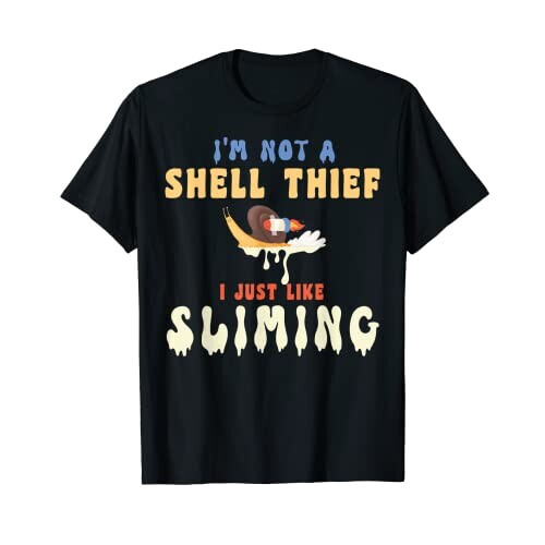 T-shirt Escargot noir homme/femme