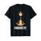 T-shirt Girafe noir homme/femme - miniature