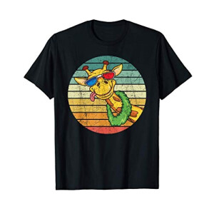 T-shirt Girafe noir homme/femme
