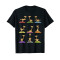 T-shirt Girafe noir homme/femme - miniature