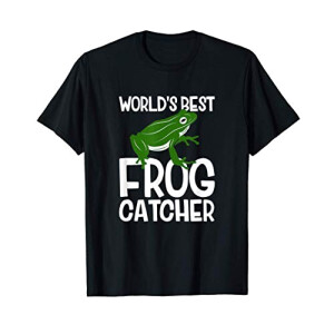 T-shirt Grenouille noir homme/femme