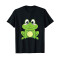 T-shirt Grenouille noir homme/femme - miniature