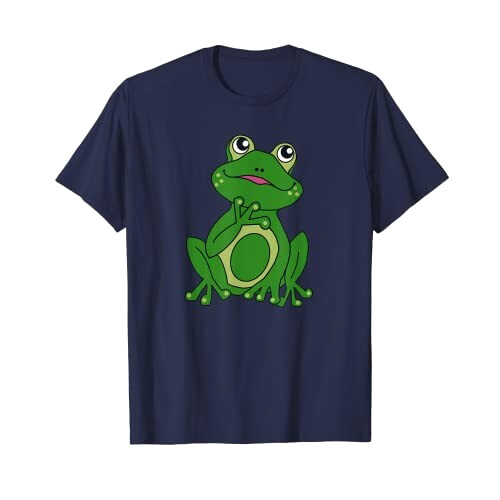 T-shirt Grenouille bleu homme/femme