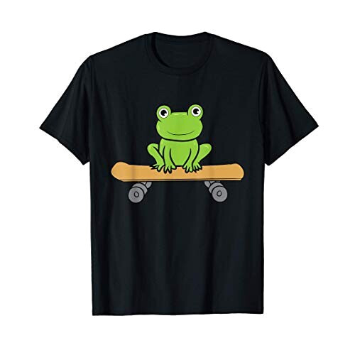 T-shirt Grenouille noir homme/femme