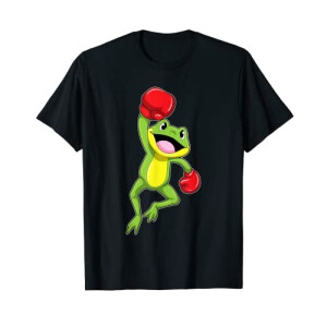 T-shirt Grenouille noir homme/femme