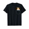 T-shirt Hamster noir homme/femme - miniature