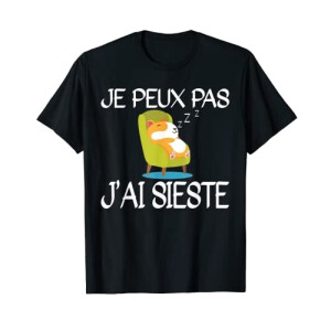T-shirt Hamster noir homme/femme