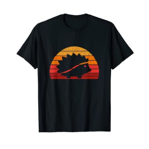 T-shirt Hérisson noir homme/femme