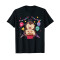 T-shirt Hérisson noir homme/femme - miniature