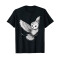 T-shirt Hibou noir femme - miniature