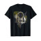 T-shirt Hibou noir homme/femme - miniature