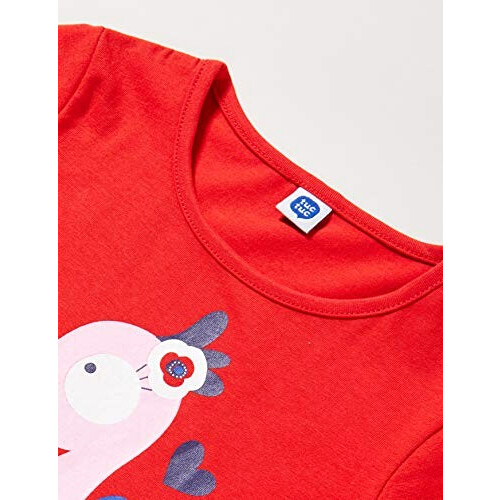 T-shirt Hippocampe rouge fille variant 0 