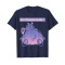 T-shirt Hippopotame bleu homme/femme - miniature