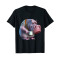 T-shirt Hippopotame noir homme/femme - miniature
