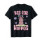 T-shirt Hippopotame noir homme/femme - miniature