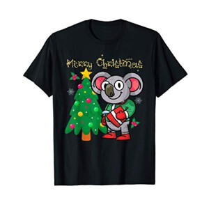 T-shirt Koala noir homme/femme