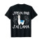 T-shirt Lama noir homme/femme - miniature