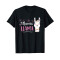 T-shirt Lama bleu homme/femme - miniature