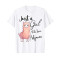 T-shirt Lama blanc homme/femme - miniature