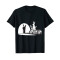 T-shirt Lapin noir homme/femme - miniature