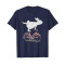 T-shirt Lapin bleu homme/femme - miniature