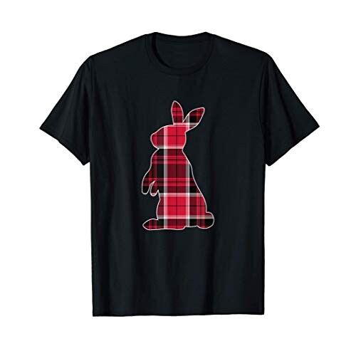 T-shirt Lapin noir homme/femme