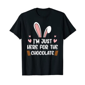 T-shirt Lapin noir homme/femme