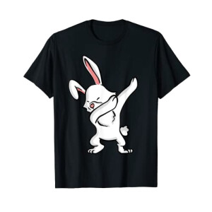 T-shirt Lapin noir homme/femme