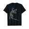 T-shirt Lézard noir homme/femme - miniature