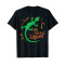 T-shirt Lézard noir homme/femme - miniature