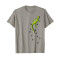 T-shirt Lézard gris homme/femme - miniature