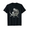 T-shirt Lézard noir homme/femme - miniature