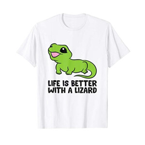 T-shirt Lézard blanc homme/femme