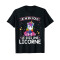 T-shirt Licorne noir fille - miniature