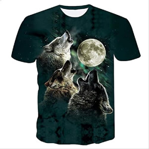 T-shirt Loup 07b homme/femme