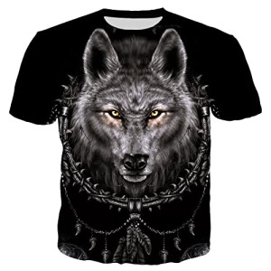 T-shirt Loup et1156 homme/femme