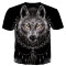 T-shirt Loup et1156 homme/femme - miniature variant 1